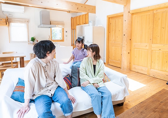 モデルハウスに宿泊しよう！